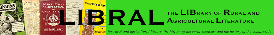 The Library of Rural and Agricultural Literature banner image/logo